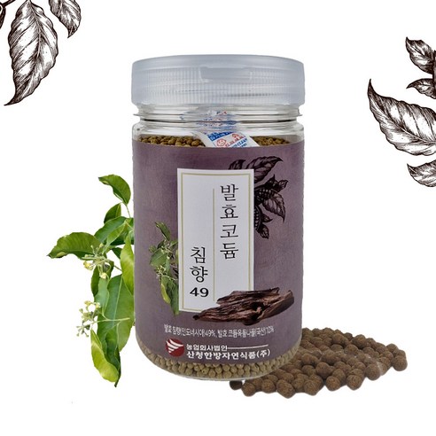 발효 침향환 침향 49% 발효코듐 침향단 침향원 효능, 1개, 단품, 350g