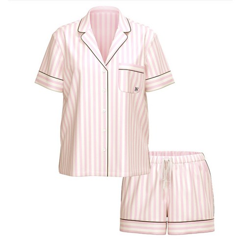 부드러운 새틴 감촉으로 꿀잠 예약, 빅토리아 시크릿 새틴 잠옷