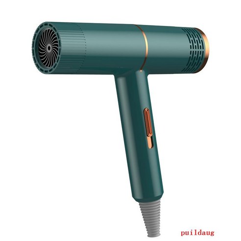 새로운 전기 블로우 머신은 블로우 튜브 헤어 살롱 음소거로 머리카락을 해치지 않습니다., 녹색, 한사이즈