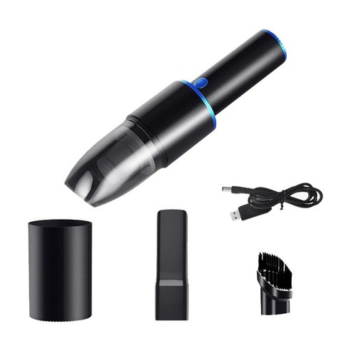 가정용 청소기 10000PA 4000mAh 저소음 2 노즐 가정용 좌석 용품에 적합, ABS 플라스틱, 무선 전화