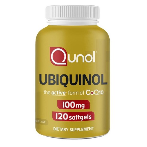퀴놀 유비퀴놀 활성 코큐텐 CoQ10 100mg 120소프트젤 Kaneka