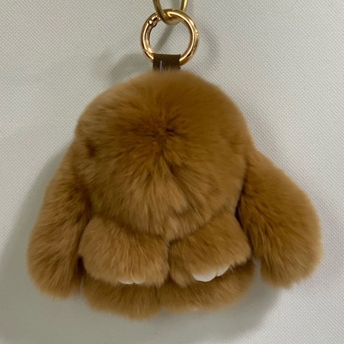 하우스팡 인형키링 열쇠고리 토끼인형, 1개