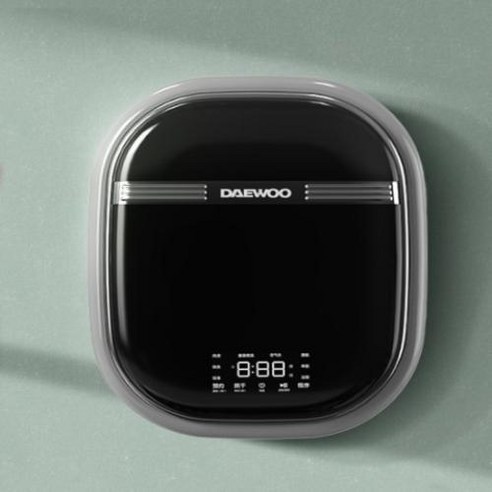  LG 드럼세탁기 F24KDAP 단독설치 배송무료 신발세탁기 소형 Daewoo 벽걸이 28kg 세탁 무게 자동 미니 속옷 옷 건조기, Silver wash dryer+EU