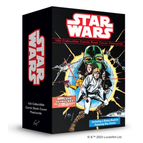 (영문도서) Star Wars: 100 Collectible Comic Book Cover Postcards Novelty, Chronicle Books, English, 9781797227443