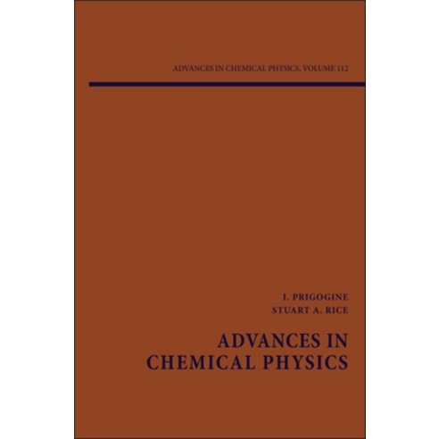 (영문도서) Advances in Chemical Physics Hardcover, Wiley-Interscience, English, 9780471380023