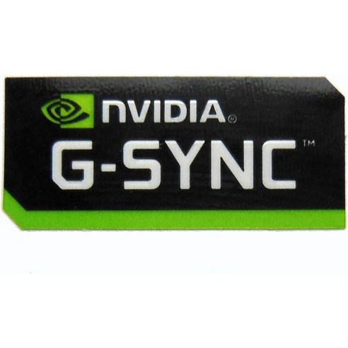 VATH 318601 조립 PC NVIDIA G SYNC 호환 스티커 10 x 22mm, 단일, 단일