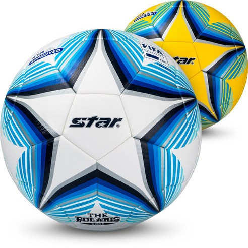 스타스포츠 더 폴라리스 2000 축구공은 레플리카 종류의 축구공이며, 화이트와 노랑색으로 제조되었습니다.