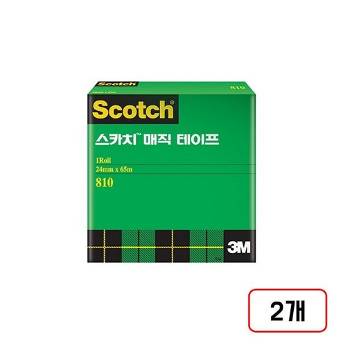 3M)매직테이프 리필(810R/3인치), 1세트, (12*65M)3개/M320151/M320151