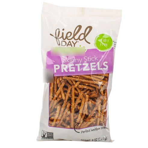 필드데이 스키니 스틱 프레첼 비건, 227g, 1개