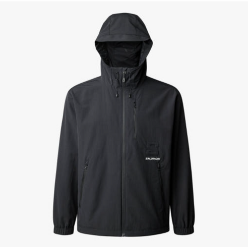 도시의 밤을 닮은 시크함, 살로몬 슬레이트 자켓 블랙 에디션