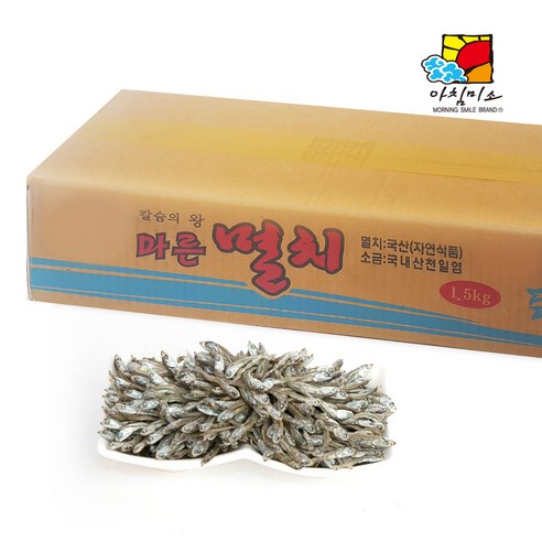 아침미소 가이리멸치 상 1.5kg, 1개