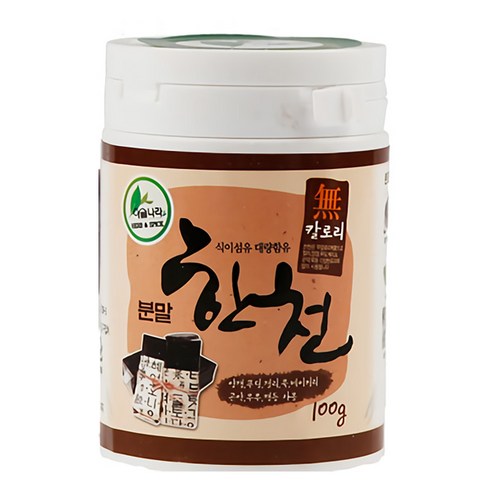 우뭇가사리 한천분말 100g 양갱 푸딩 젤리 묵 베이커리 파우더, 1개