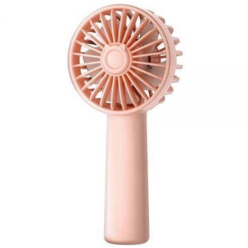 KIDEE Portable Mini Fan Small Handheld Fan with 3 Speeds 1800mAh Personal Hand Battery Operate La, Rose Pink