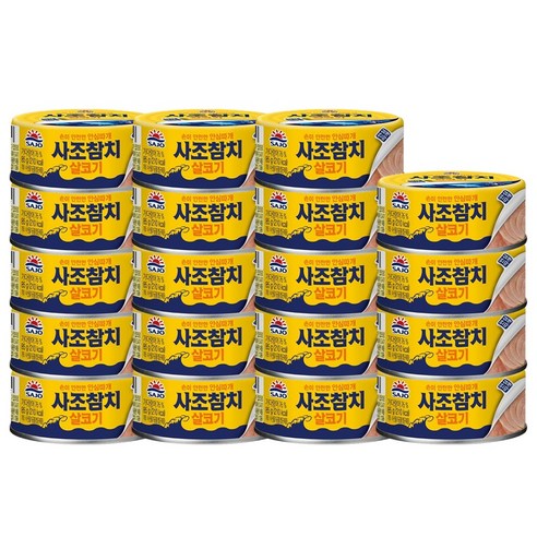 <올따옴> 사조 살코기참치 85g 19입, 1개