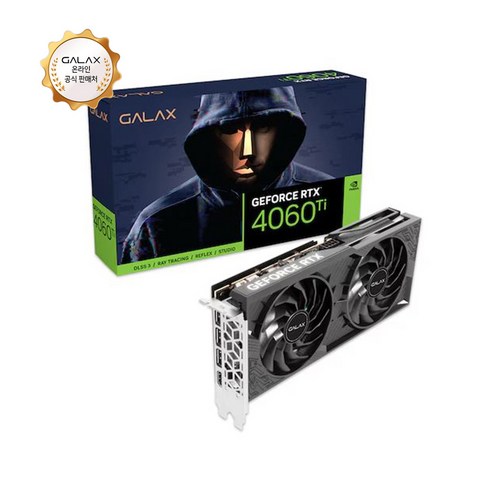 갤럭시 갤럭시 GALAX 지포스 RTX 4060 Ti OC D6 8GB