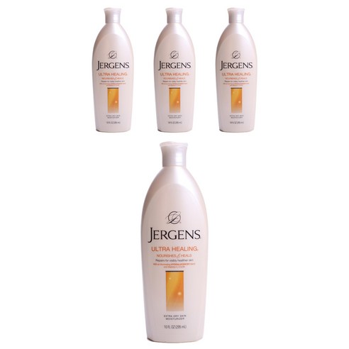 저겐스 울트라 힐링 극건성 피부용 모이스처라이저, 295ml, 4개