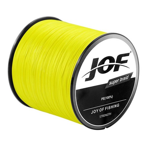 JOF 8합사줄 1000m, Yellow