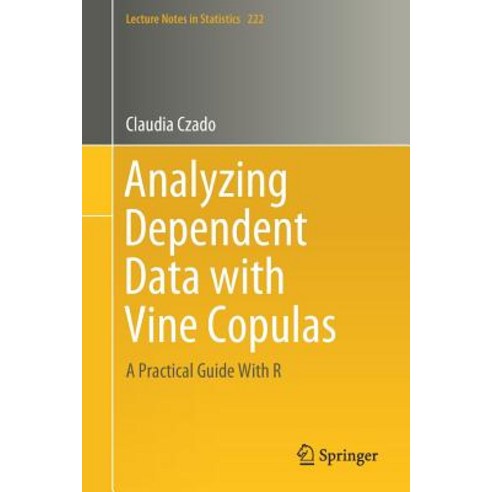 (영문도서) Analyzing Dependent Data with Vine Copulas: A Practical Guide with R Paperback, Springer, English, 9783030137847