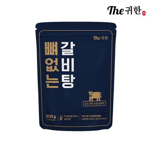 더 귀한 뼈없는 갈비탕 900g, 900g, 2개