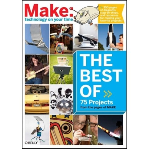 (영문도서) The Best of Make:: 75 Projects from the Pages of Make Paperback, Make Community, LLC, English, 9780596514280
