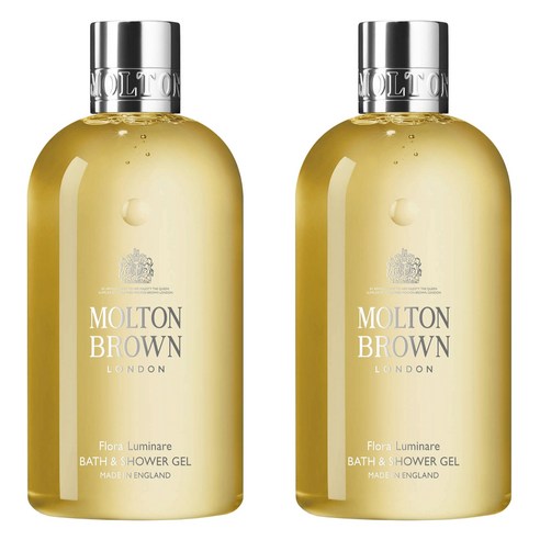 몰튼브라운 플로라 루미나르 배쓰 & 샤워젤, 2개, 300ml