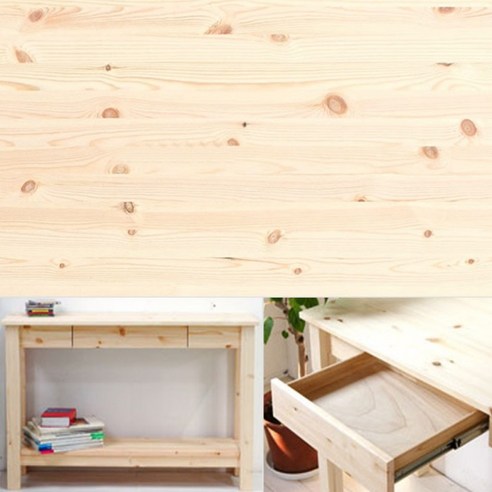 자연과 함께하는 DIY, 레드파인 집성목 상판으로 공간에 온기를 더하세요.
