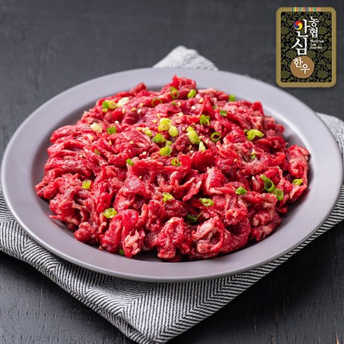 부드러운 식감과 깊은 풍미의 1등급 한우 불고기