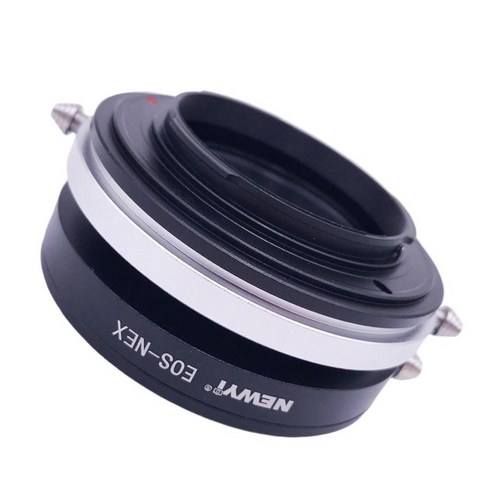 Sony E NEX A7M2 NEX-7용 Canon EOS E용 렌즈 마운트 어댑터 링 카메라, 6.5x6.5x3.1cm, 검은 색, 알루미늄 구리