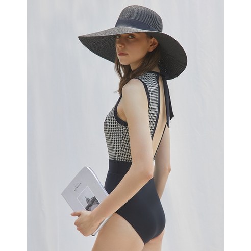 Diana Knit Swimsuit Black, Medium