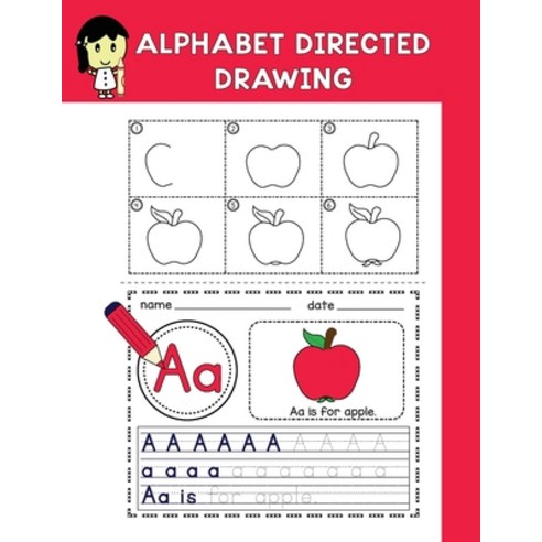 (영문도서) Alphabet Directed Drawing Paperback, Independently Published ...