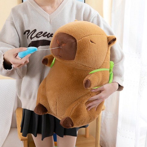 당신의 일상에 스며드는 따스함, 콧물 카피바라 인형!