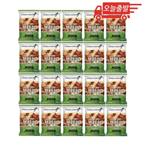 (무배)프레첼 갈릭버터맛 85g버터칩/마늘빵, 45g, 30개