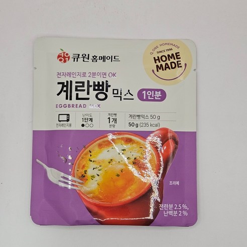 큐원 홈메이드 계란빵 믹스, 15개, 50g