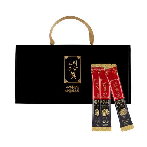 고려홍삼진 6년근 데일리스틱 100포 (선물포장), 1개