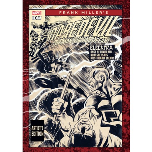 (영문도서) Frank Miller''s Daredevil Artist''s Edition Hardcover, IDW Artist''s Editions, English, 9798887240046
