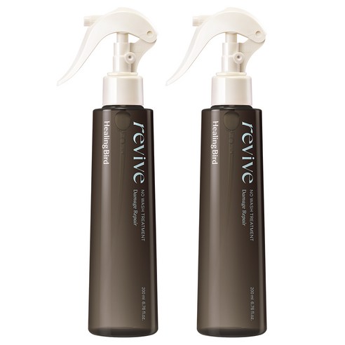 힐링버드 리바이브 노워시 트리트먼트 데미지 리페어, 200ml, 2개