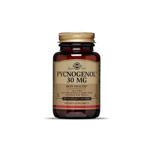 솔가 Solgar Pycnogenol 피크노제놀 30mg 60베지캡슐, 1개, 기본, 60정