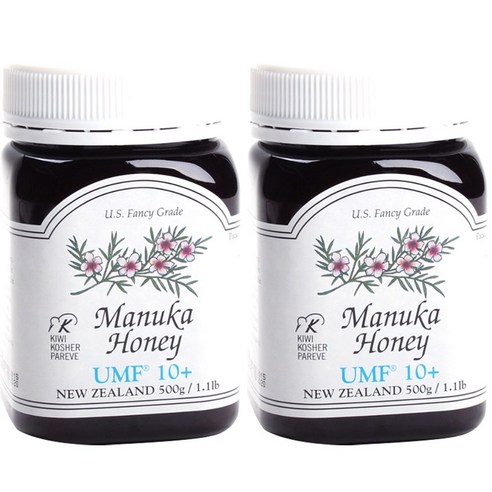퍼시픽리소스인터내셔널 마누카 허니 UMF 10+, 500g, 2개