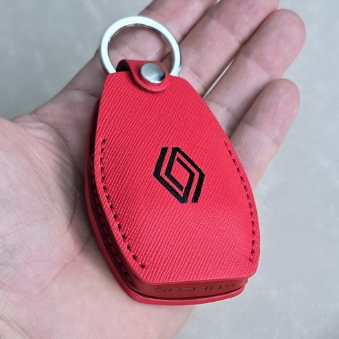 르노 그랑콜레오스 차키에 품격을 더하다: 엔드리프 가죽 키홀더의 섬세한 매력 차키케이스엔드리프