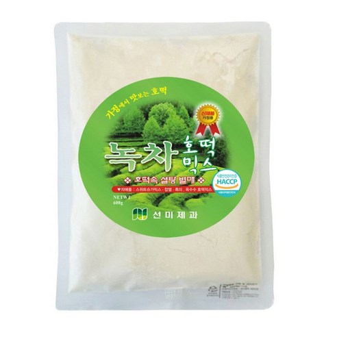 [선미c&c] 녹차호떡믹스 600g - 빵 믹스/가루 | 쿠팡