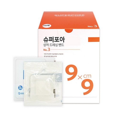 밴드골드 슈퍼포아 드레싱 밴드 화이트, 1개