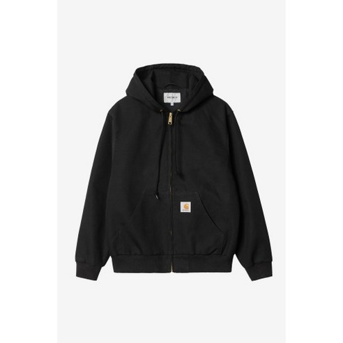 칼하트WIP ACTIVE JACKET BLACK RIGID 액티브 자켓 블랙 리지드, L, L