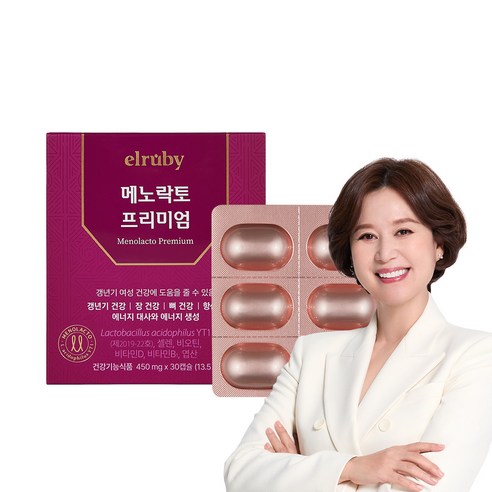 휴온스 엘루비 메노락토프리미엄 30정 – 1개