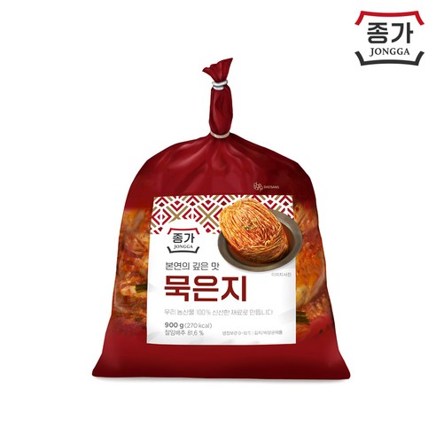 [기타][종가] 묵은지 900g X 1개 종가집김치