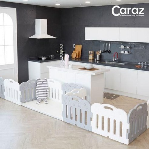 [카라즈] 키벨 베이비룸 6EA(6개) /안전울타리 /아기 안전가드, 상세 설명 참조