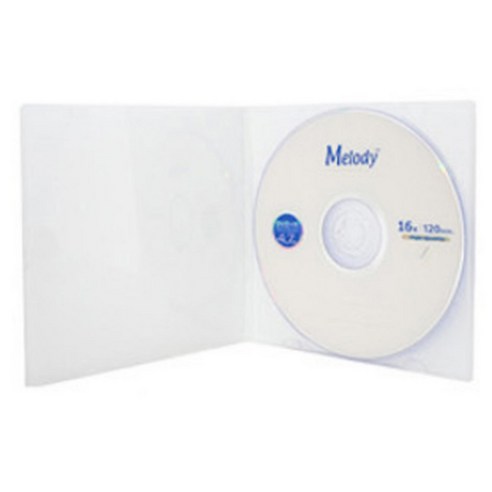 멜로디 투명연질슬림 CD/DVD케이스는 실용적이며 세련된 디자인의 CD/DVD 보관용 아이템