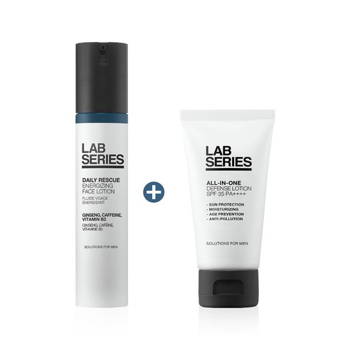 랩시리즈  랩시리즈로션 에너자이징 훼이스 디펜스 케어 2종 세트, 훼이스로션 50ml (+디펜스 로션 증정)