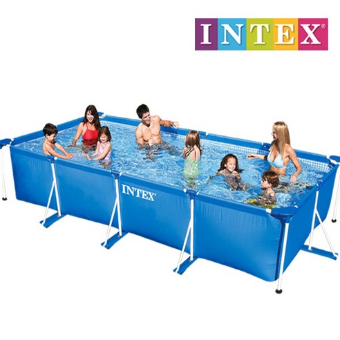 안정적인 가족 수영 재미를 위한 INTEX 패밀리풀