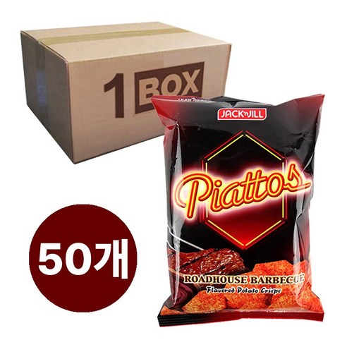 피아토스 바베큐향 감자칩, 85g, 10개