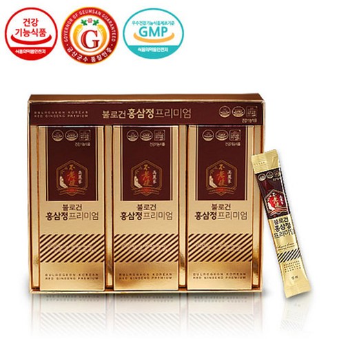 불로건 홍삼정프리미엄10ml x30포 x 1박스 홍삼정스틱, 1개